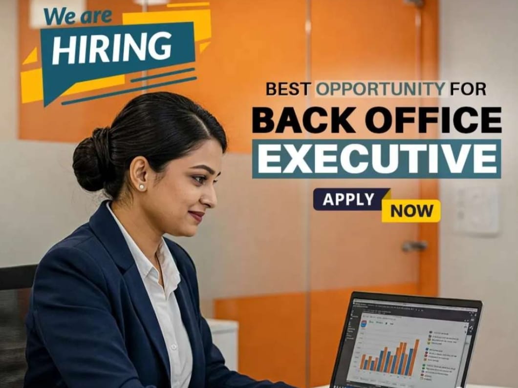 BACK OFFICE EXECUTIVE hiring START YOUR CAREER IN PRIVATE SECTOR BANK DSA Job in Kolkata